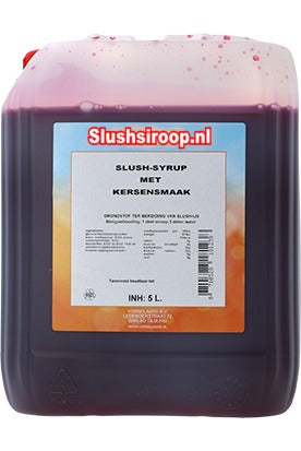 Slush-Sirup mit Kirschgeschmack – 5-Liter-Tank – Vorselaars – Mailand
