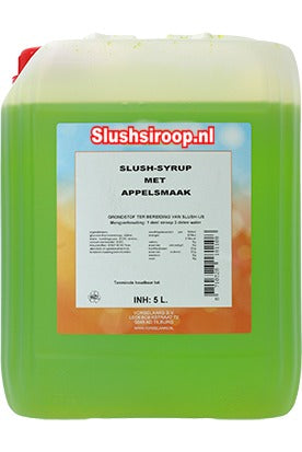 Slush-Sirup APFEL – 5-Liter-Tank – Vorselaars – Mailand